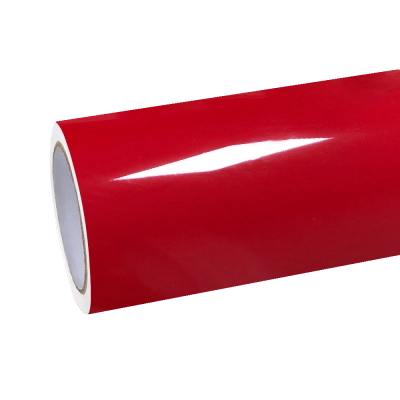 Glossy Crystal Porsche Carmine Red Car wrap 01