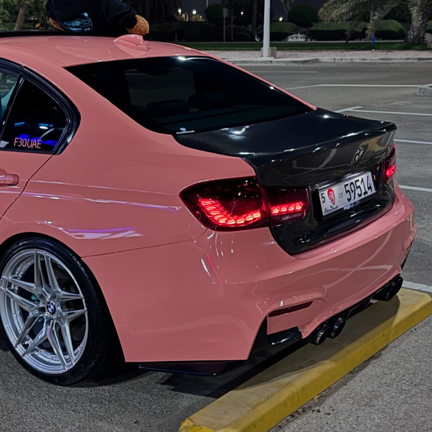 Gloss Salmon Pink Car Vinyl Wrap
