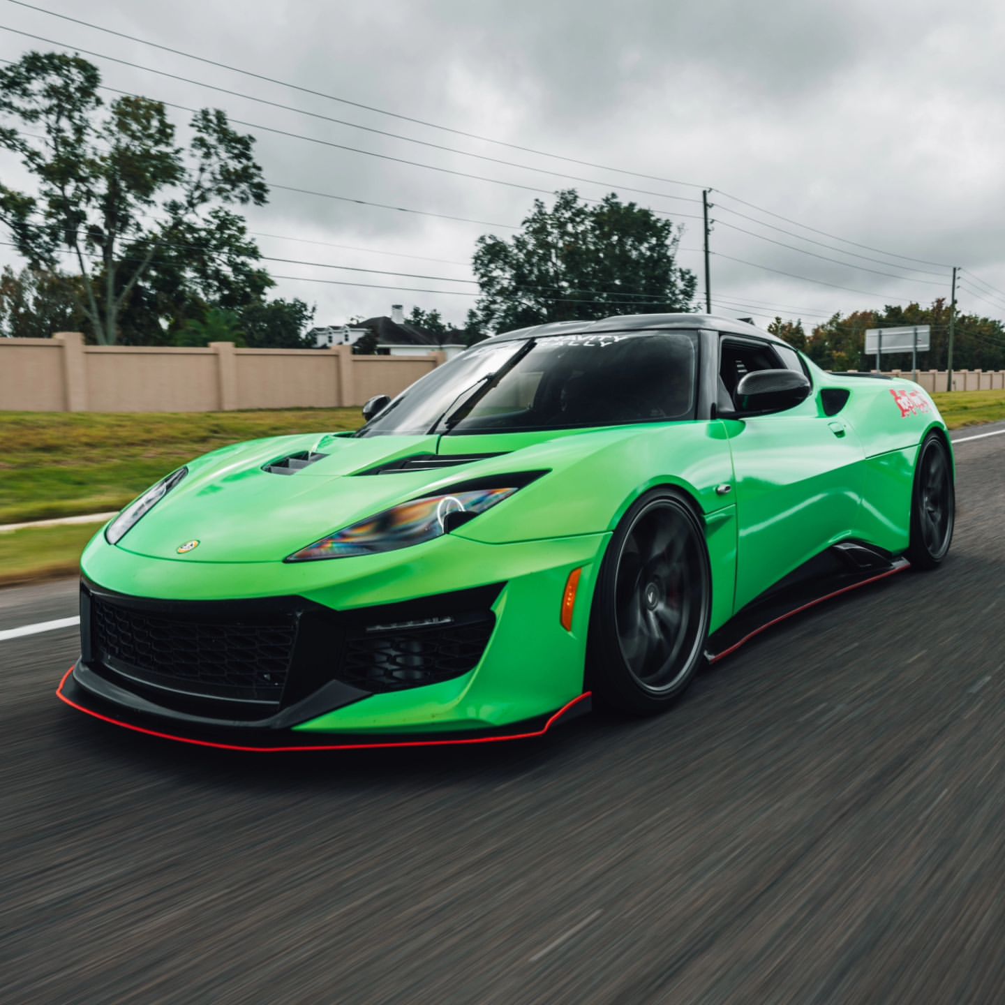 gloss gold green car wrap