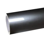 Gloss Metallic Tungsten Black Car Vinyl Wrap