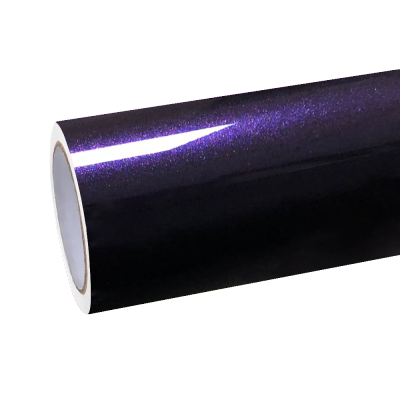 Gloss Metallic Venice Purple Car Vinyl Wrap PET 01