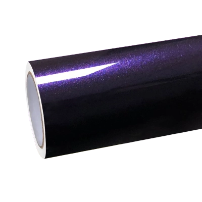 Gloss Metallic Venice Purple Car Vinyl Wrap PET 01