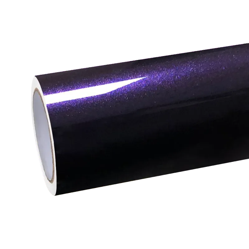 Velvet Purple Car Wrap