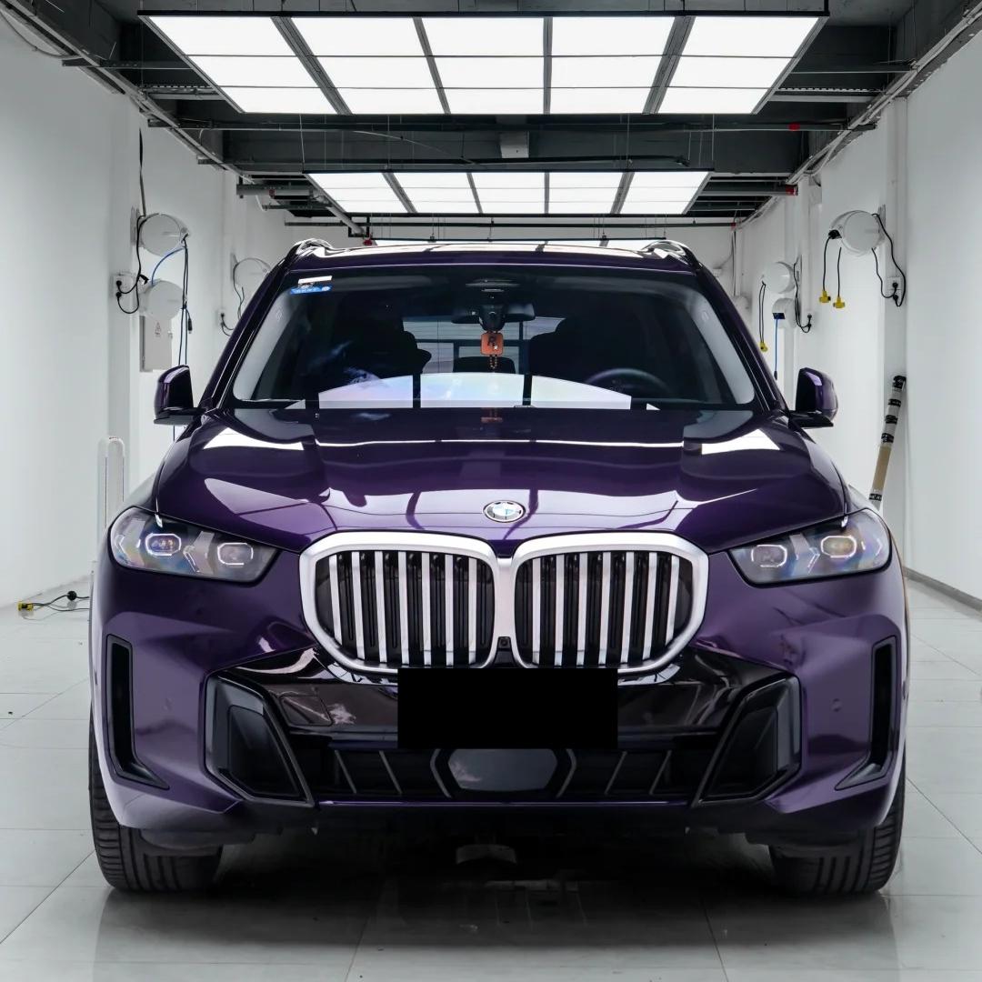 Velvet Purple Car Wrap