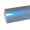 Gloss Metallic Grey Blue Car Vinyl Wrap  Sale