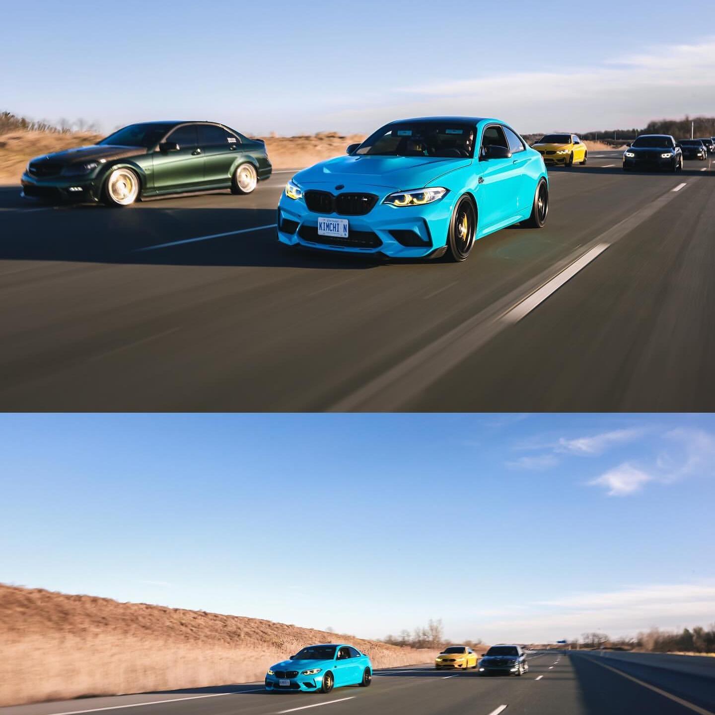 Gloss Miami Blue Car Vinyl