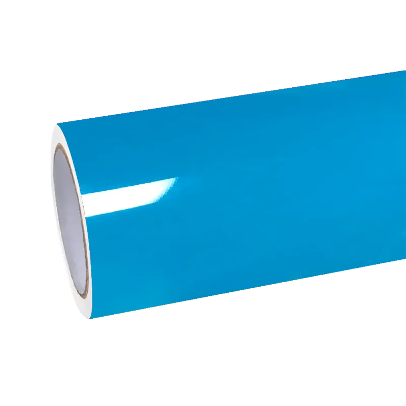 Miami Blue Car Vinyl Wrap