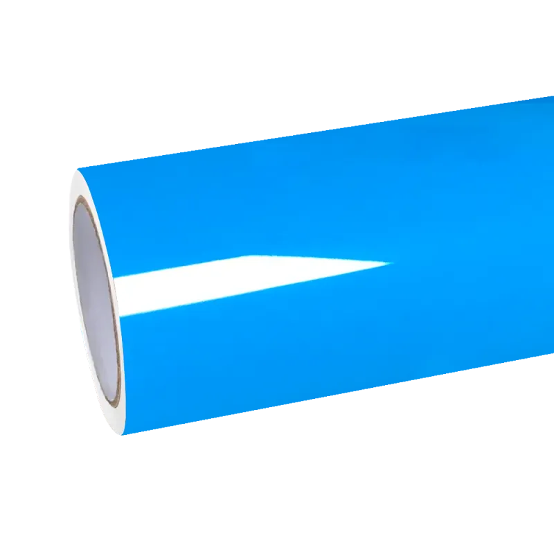 Gloss Crystal Sky Blue Car Viny Wrap
