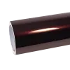 Gloss Metallic Black Rose Car Vinyl Wrap PET