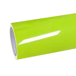 Chartreuse Green Car Wrap