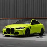 Chartreuse Yellow Car Wrap