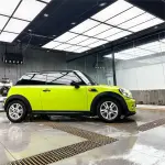 Chartreuse Yellow Car Wrap