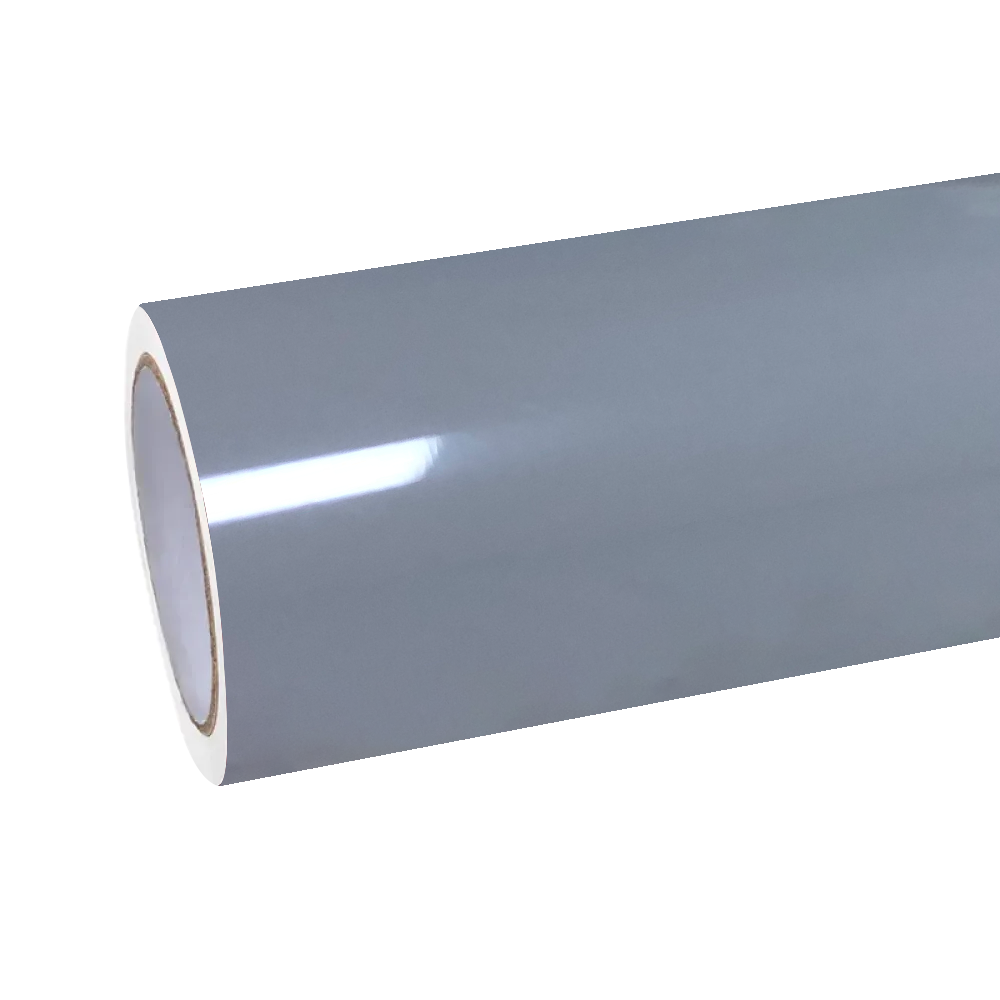 Gloss Light Nardo Grey Car Vinyl Wrap PET