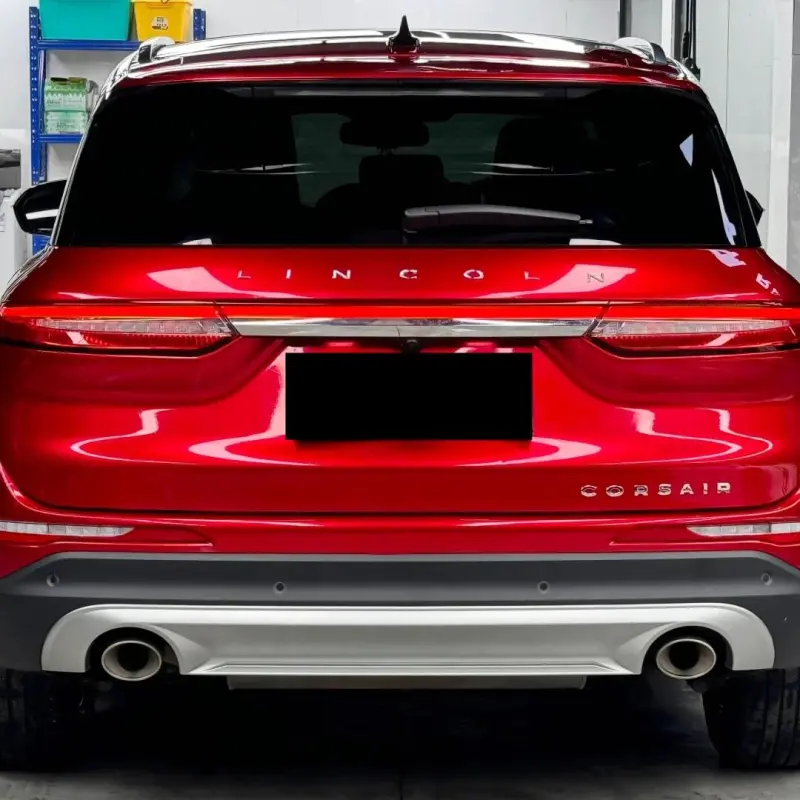 Gloss Metallic Liquid Ruby Red Car Vinyl Wrap