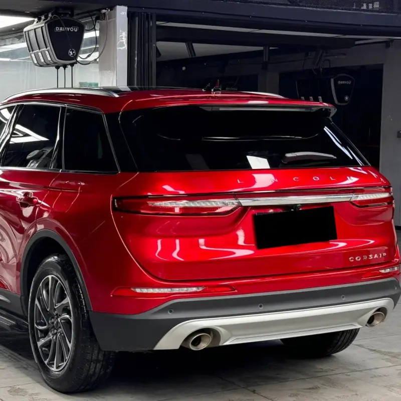 Gloss Metallic Liquid Ruby Red Car Vinyl Wrap