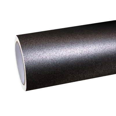 Matte Metallic Satin Gunmetal Grey Car Vinyl Wrap 01