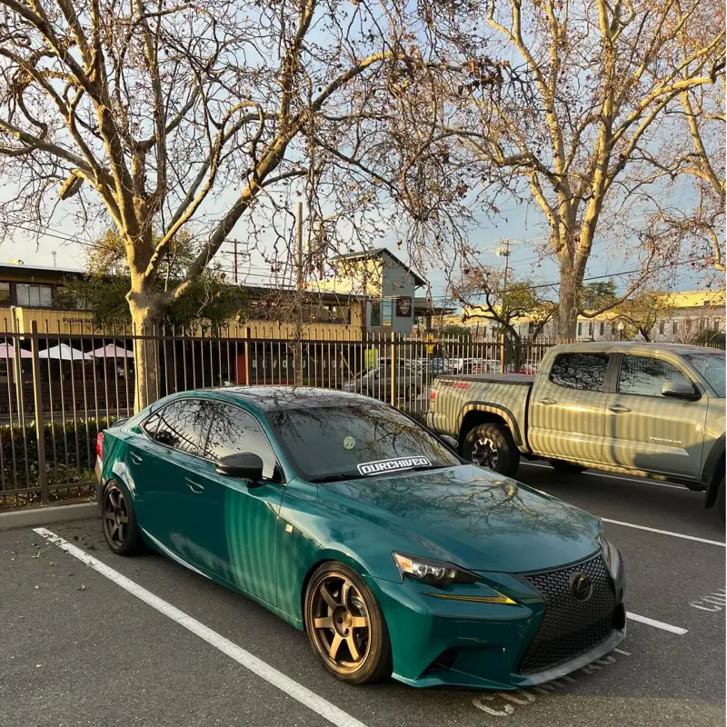 Gloss Hell Green Car Vinyl Wrap PET
