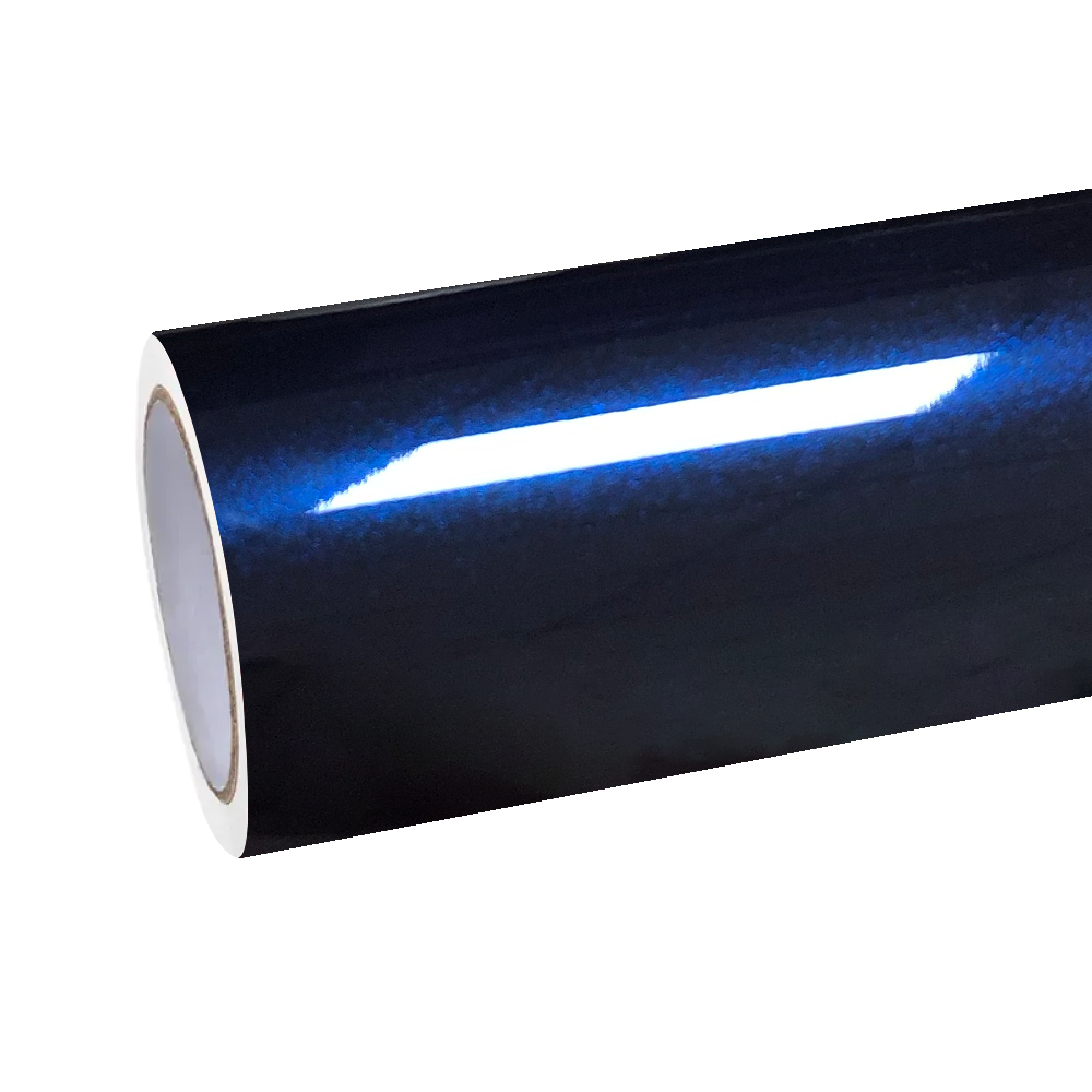 Gloss Metallic Tanzanite Blue Car Vinyl Wrap