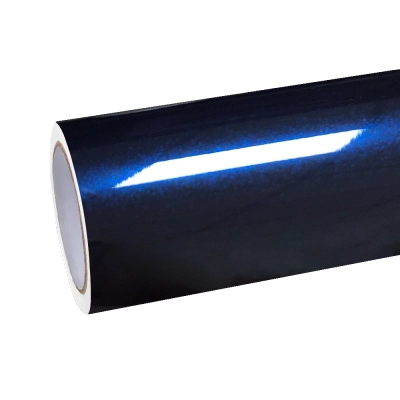 Gloss Metallic Tanzanite Blue Car Vinyl Wrap PET 01