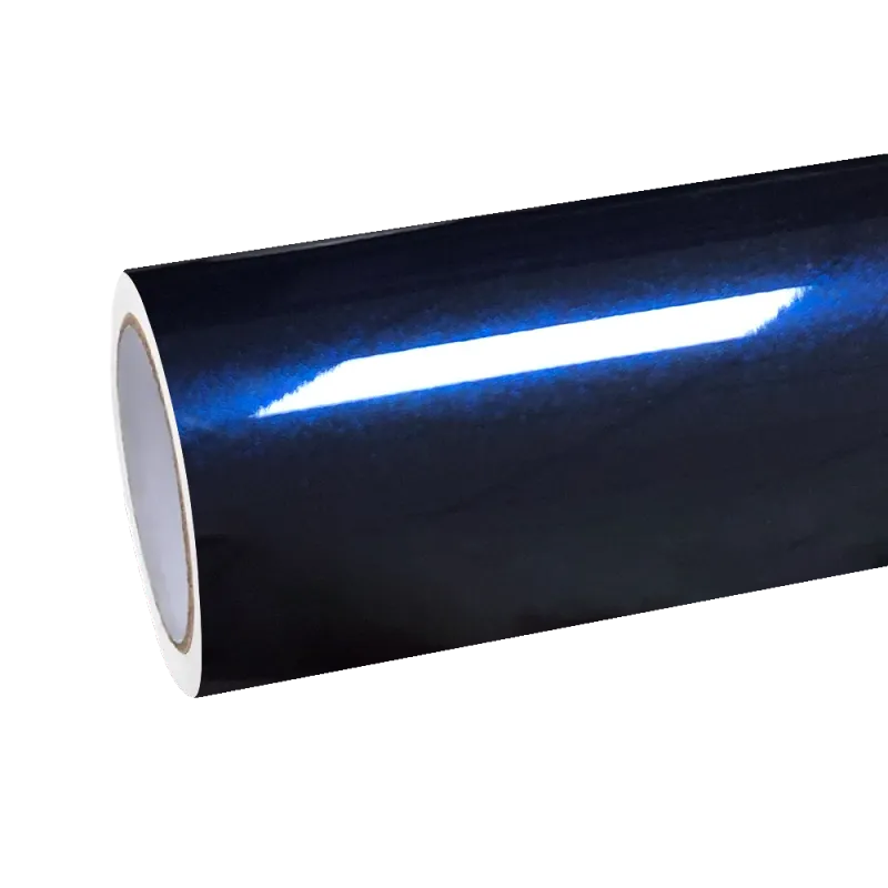 Gloss Metallic Tanzanite Blue Car Vinyl Wrap