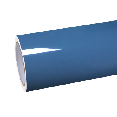 Gloss China Blue Car Vinyl Wrap 01