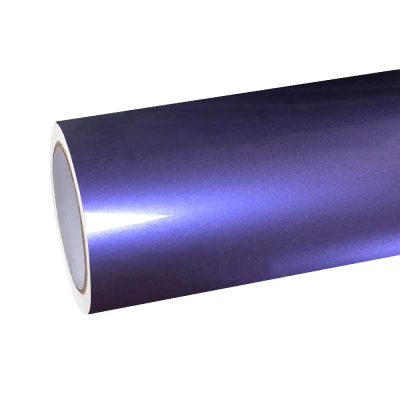 Gloss Metallic Viola Purple Car Vinyl Wrap PET 01
