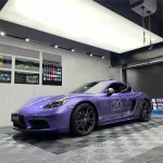 Gloss Metallic Viola Purple Car Vinyl Wrap