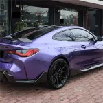 Gloss Metallic Viola Purple Car Vinyl Wrap