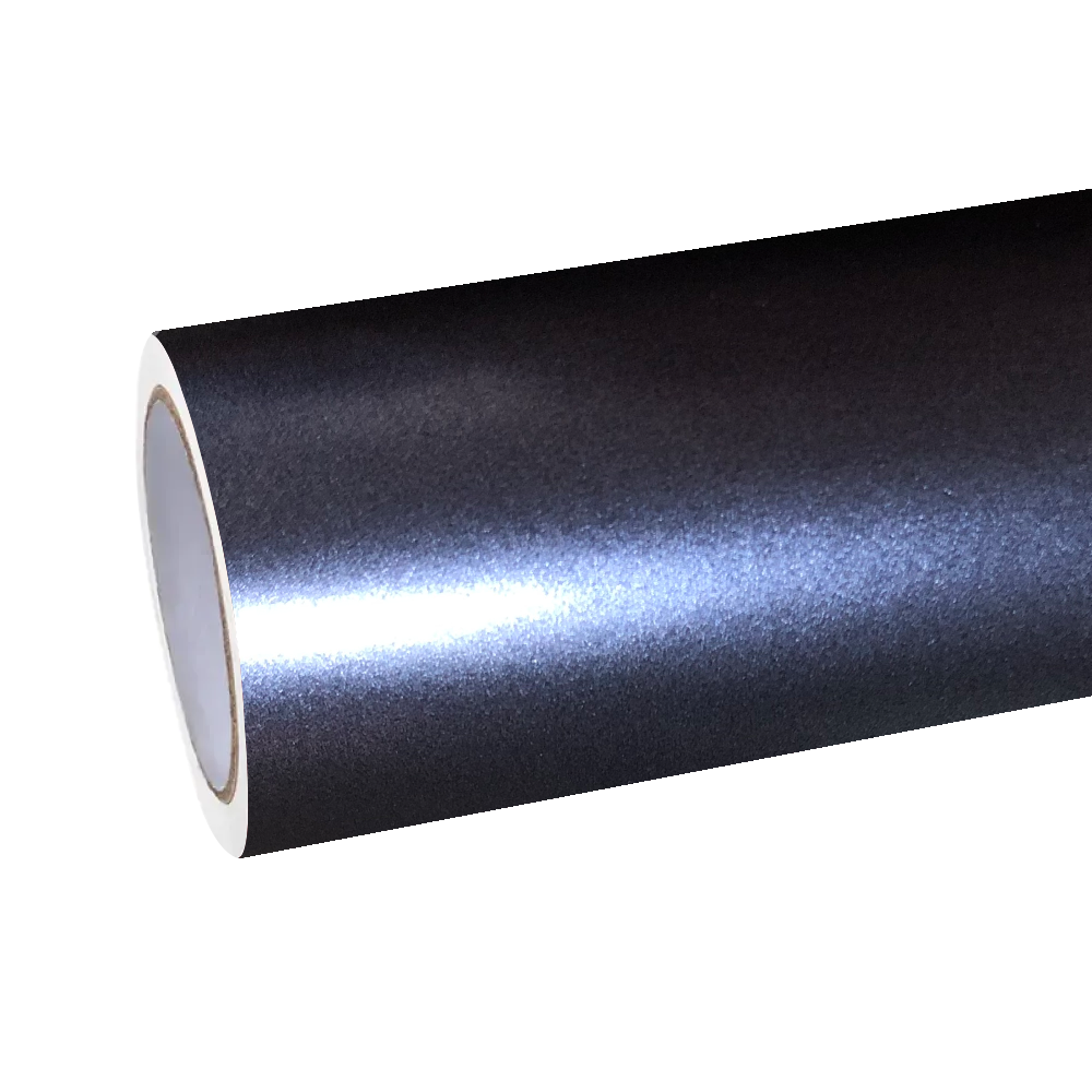 Matte Metallic Midnight Blue Car Vinyl Wrap