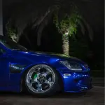 Gloss Metallic Blueberry Car Vinyl Wrap