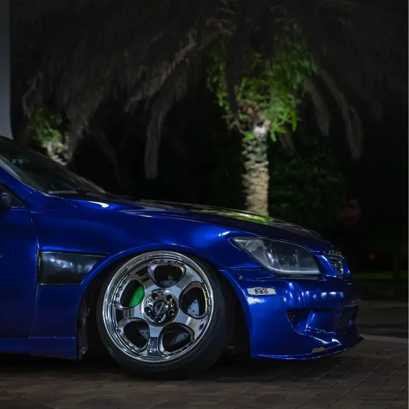 Gloss Metallic Blueberry Car Vinyl Wrap