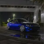 Gloss Metallic Blueberry Car Vinyl Wrap