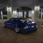 Gloss Metallic Blueberry Car Vinyl Wrap