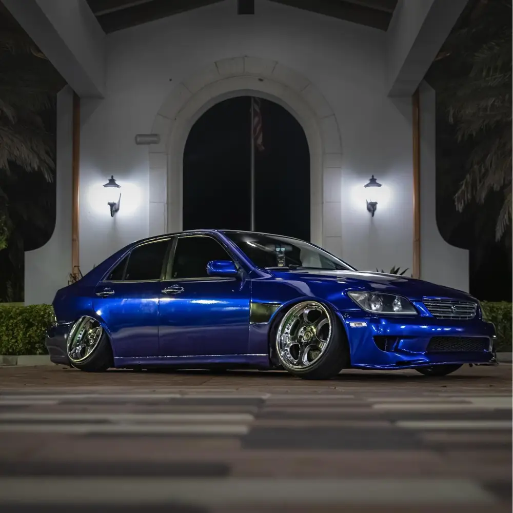 Gloss Metallic Blueberry Car Vinyl Wrap