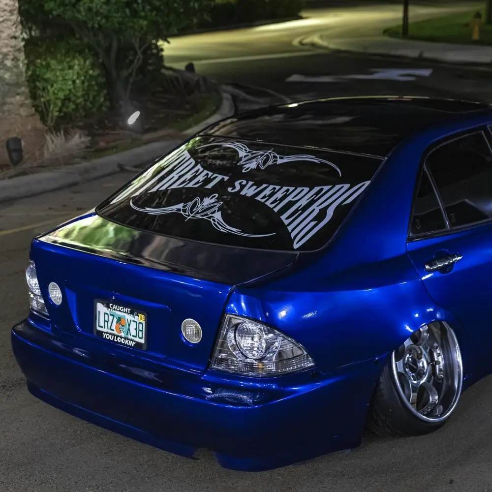 Gloss Metallic Blueberry Car Vinyl Wrap