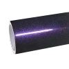 Gloss Metallic Ghost Midnight Purple Car Vinyl Wrap PET