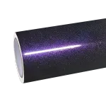 Gloss Metallic Ghost Midnight Purple Car Vinyl Wrap