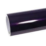 Gloss Metallic Midnight Purple Car Vinyl Wrap BMW
