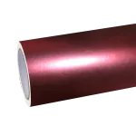 Matte Metallic Wine Red Car Vinyl Wrap