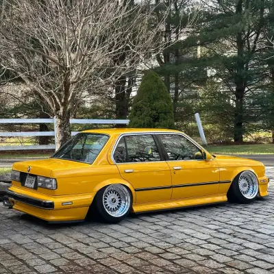 Gloss Sunflower Yellow Car Vinyl Wrap 02