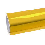 Gloss Mirror Chrome Gold Car Vinyl Wrap 