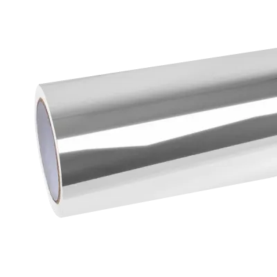 Gloss Mirror Chrome Silver Car Vinyl Wrap 01