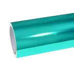 Gloss Mirror Chrome Green Car Vinyl Wrap PET