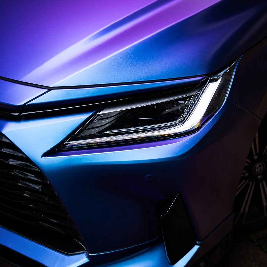 Matte Chameleon Blue Purple Car Vinyl Wrap