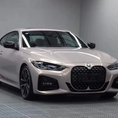 Gloss Pearl Rouge Pink Car Vinyl Wrap PET 02