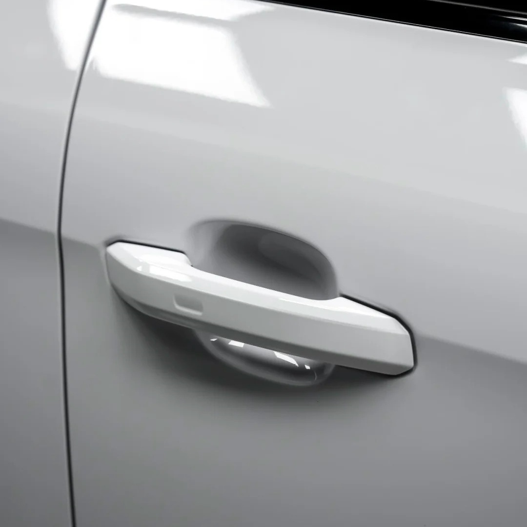 Gloss Piano White Car Vinyl Wrap PET