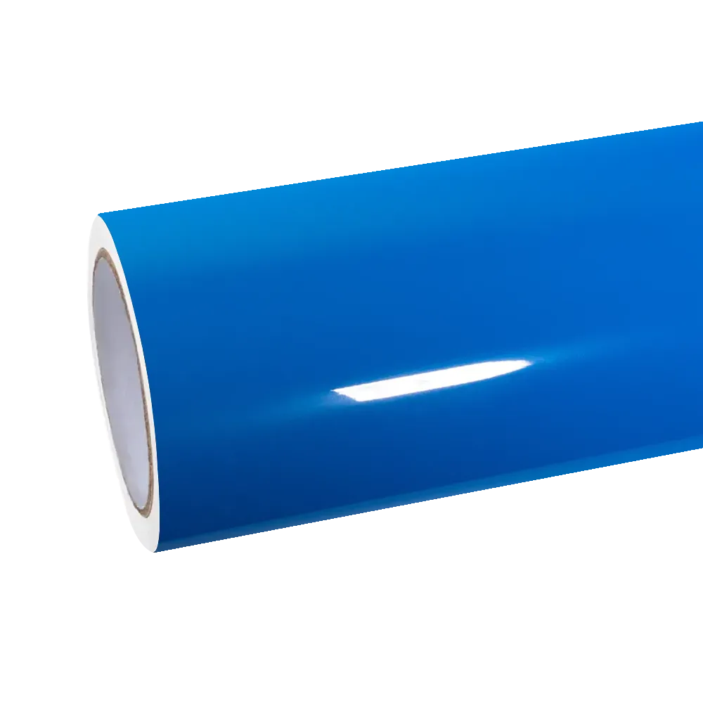 Gloss Voodoo Blue Car Vinyl Wrap PET