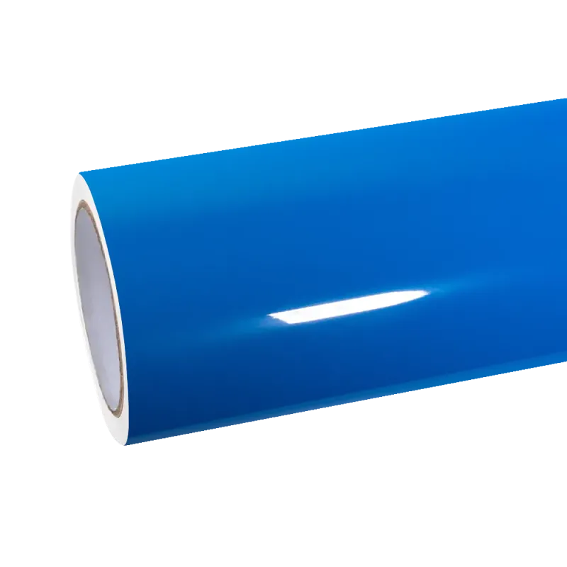 Gloss Voodoo Blue Car Vinyl Wrap PET