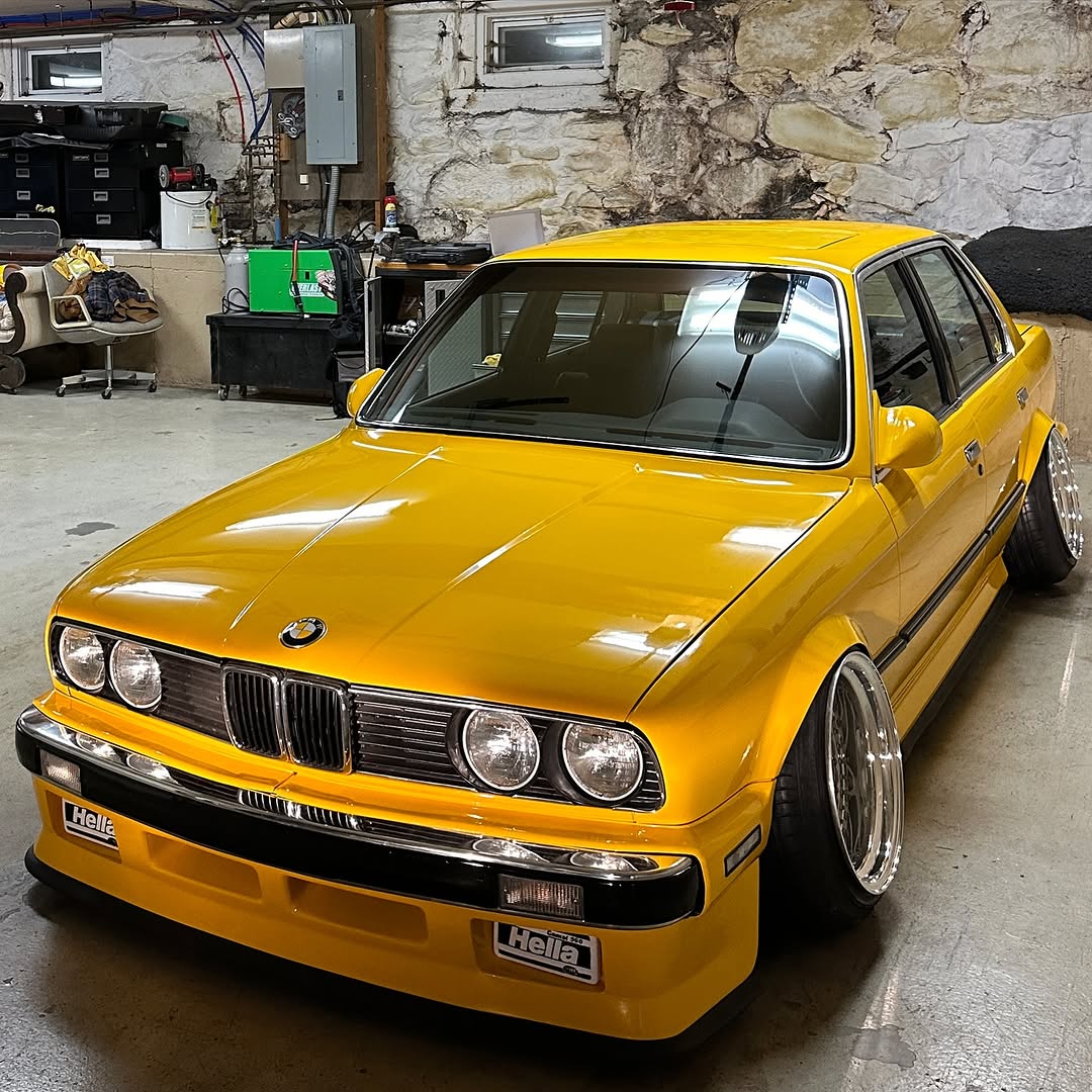 Gloss Sunflower Yellow Car Vinyl Wrap PET