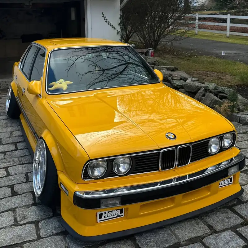 Gloss Sunflower Yellow Car Vinyl Wrap